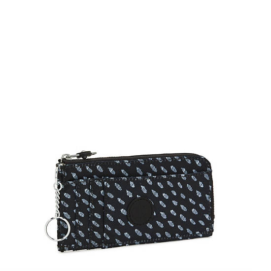 Kipling Dafni Printed Wallet Plånbok Svarta Vita | SE 1040BE